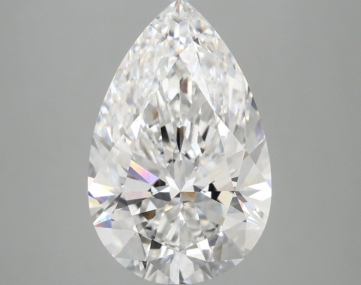 5.08 Carat E-VVS2 Pear Lab Diamond