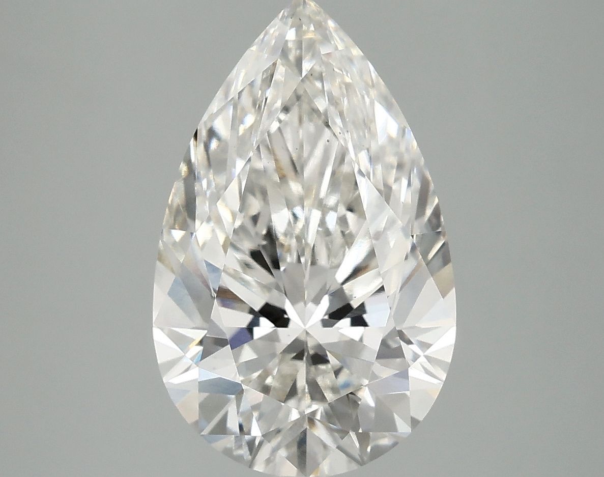 4.17 Carat G-VS1 Pear Lab Diamond