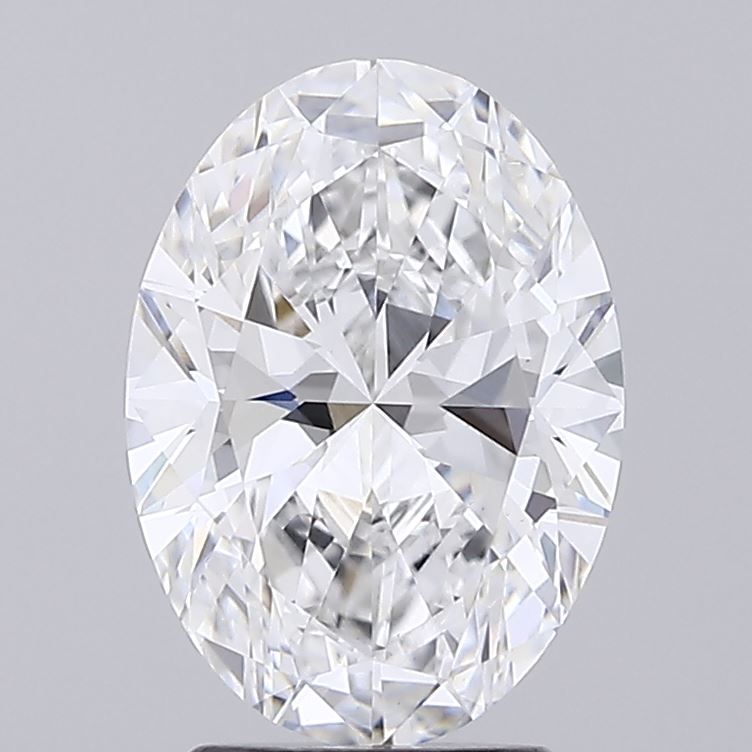 3.01 Carat E-VVS2 Oval Lab Diamond