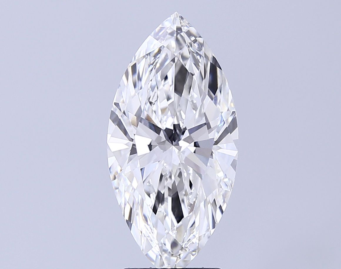 3.55 Carat F-VVS2 Marquise Lab Diamond