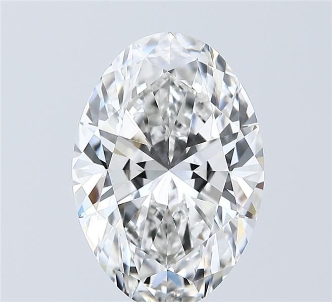 4.00 Carat F-VVS2 Oval Lab Diamond