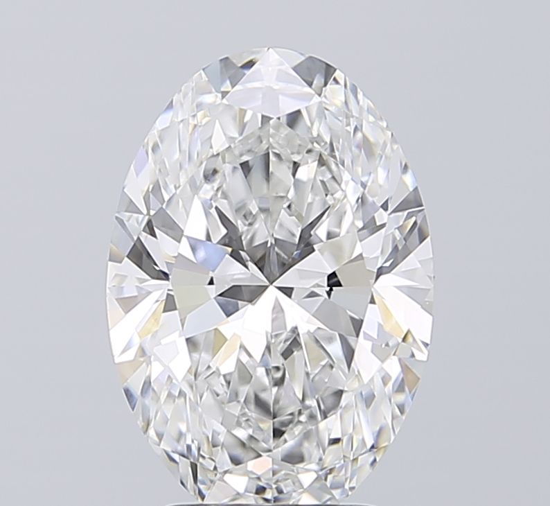 3.02 Carat E VVS1 Oval Lab Diamond