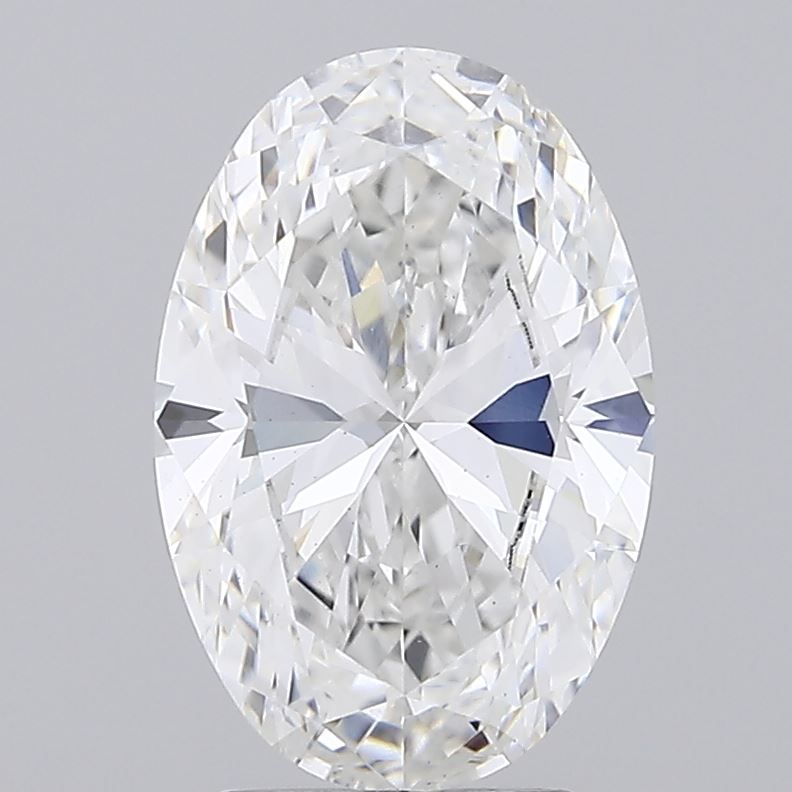 3.44 Carat E-VS1 Oval Lab Diamond
