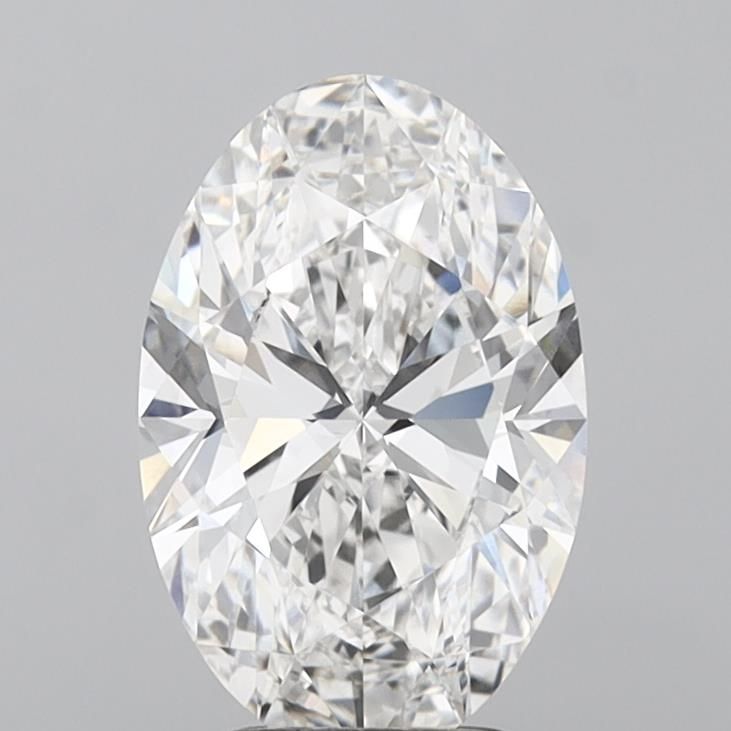 3.00 Carat F-VVS2 Oval Lab Diamond