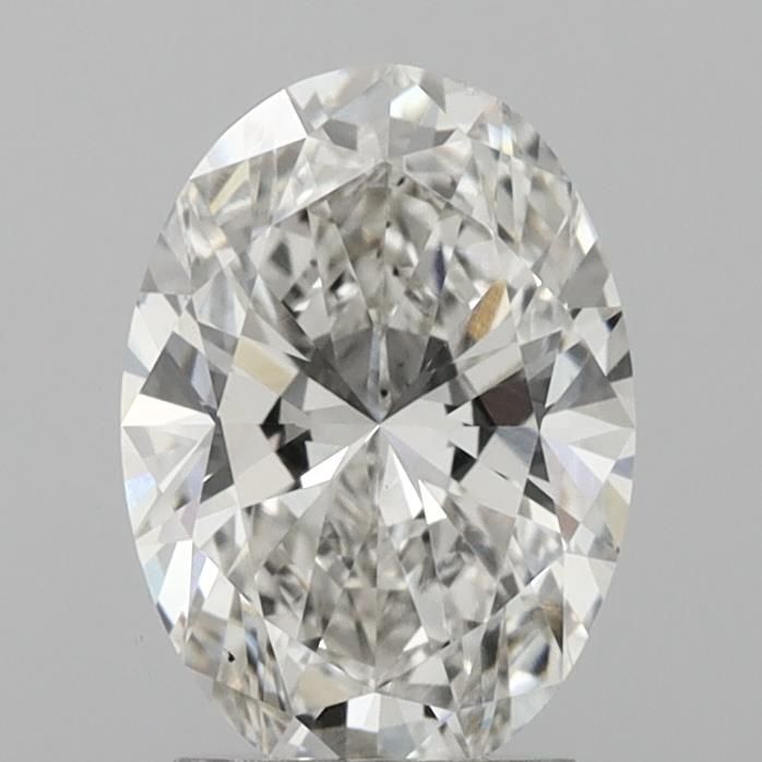 2.50 Carat G-VS2 Oval Lab Diamond