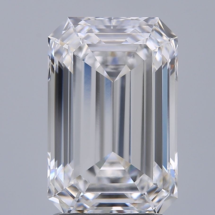 2.54 Carat D-VVS2 Emerald Lab Diamond