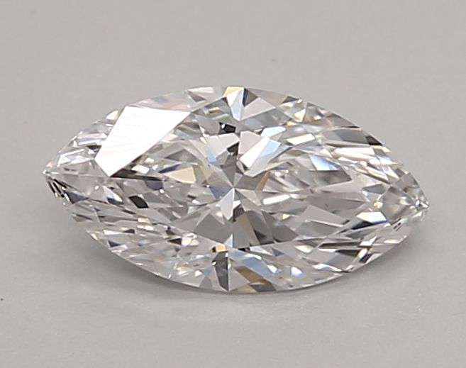 0.68 Carat D-VVS2 Marquise Lab Diamond