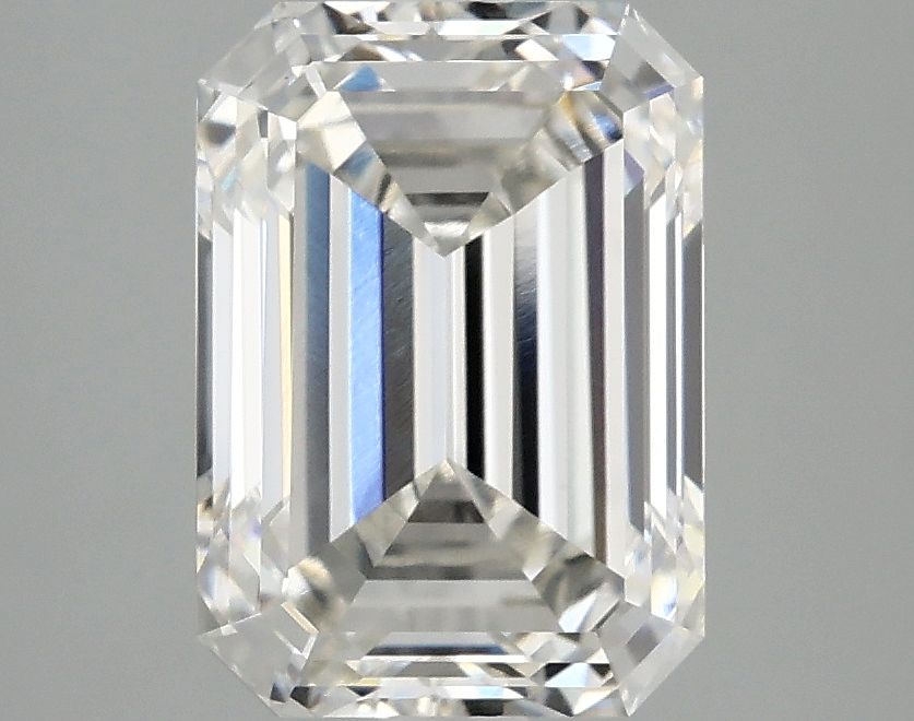 3.23 Carat G-VVS2 Emerald Lab Diamond