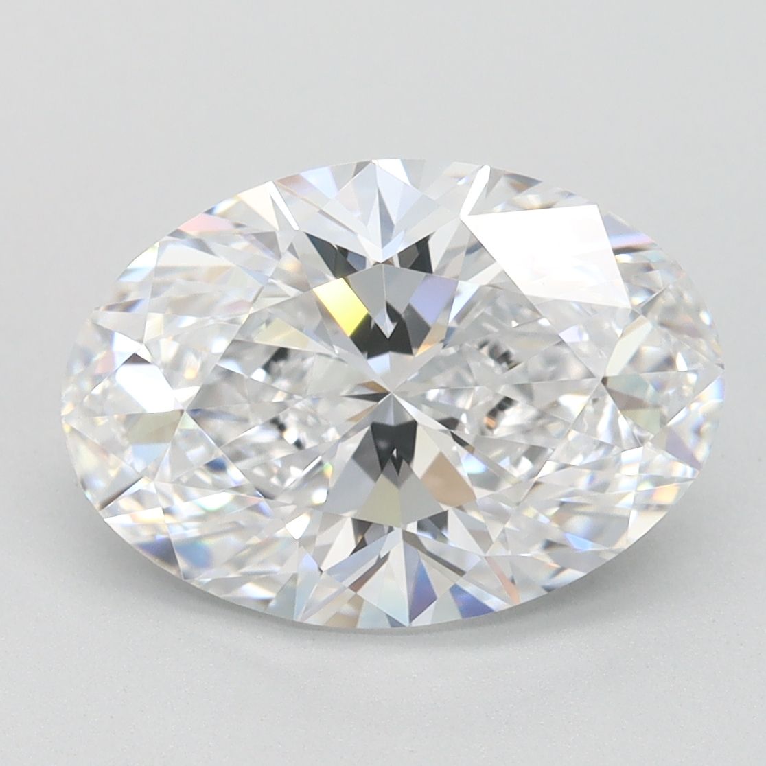 2.91 Carat D-VVS1 Oval Lab Diamond
