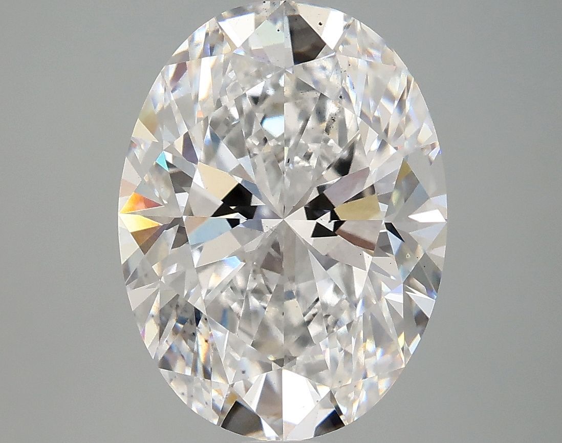 5 Carat E-VS2 Oval Lab Diamond