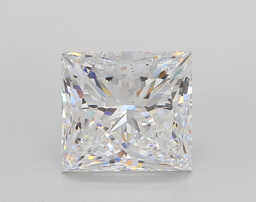 3.00 Carat D-VS2 Princess Lab Diamond