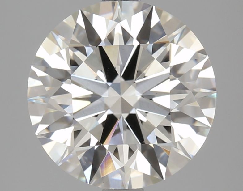 3.70 Carat H-VVS2 Round Lab Diamond