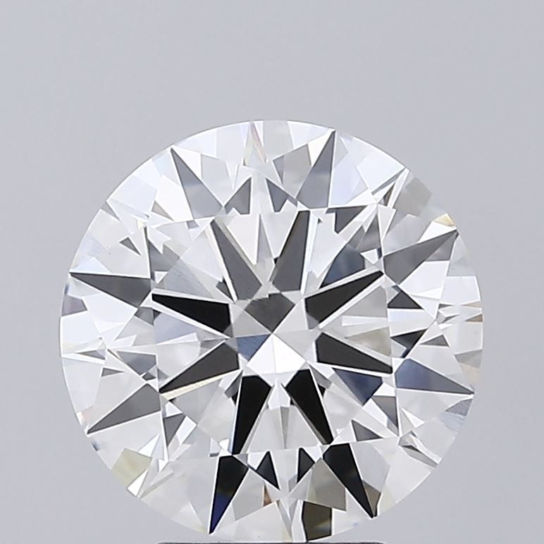 3.81 Carat F-VVS2 Round Lab Diamond