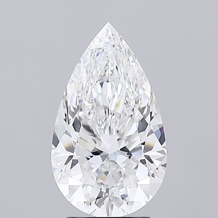 2.70 Carat E-VS1 Pear Lab Diamond