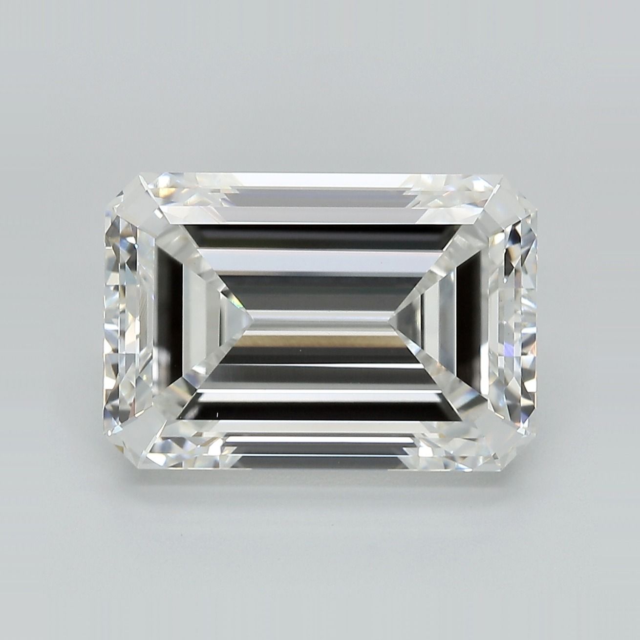 8.64 Carat F-VVS2 Emerald Lab Diamond