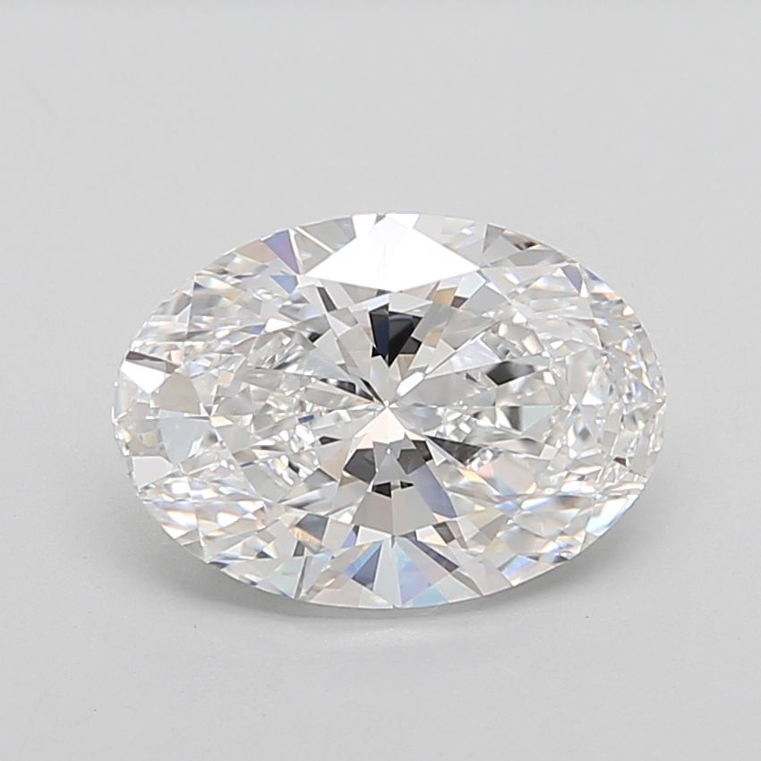 5.25 Carat D-VVS2 Oval Lab Diamond