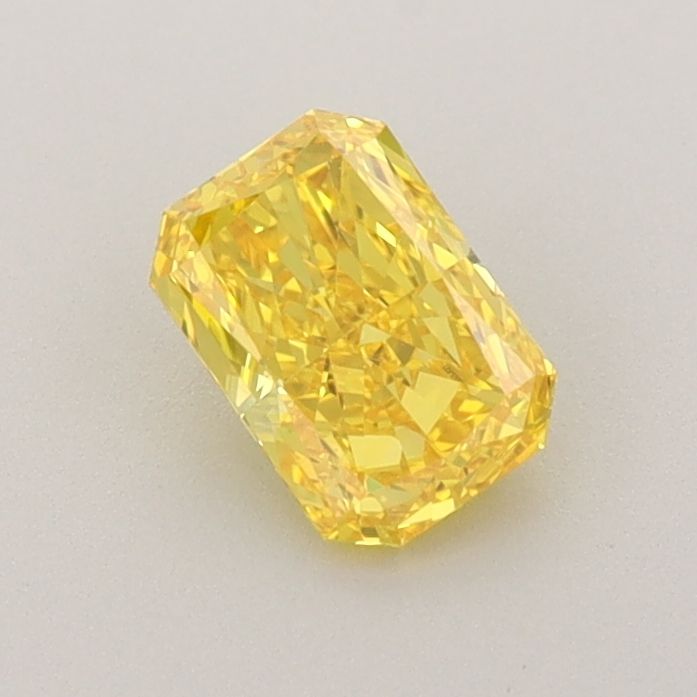 0.60 Carat Radiant Cut Fancy Yellow