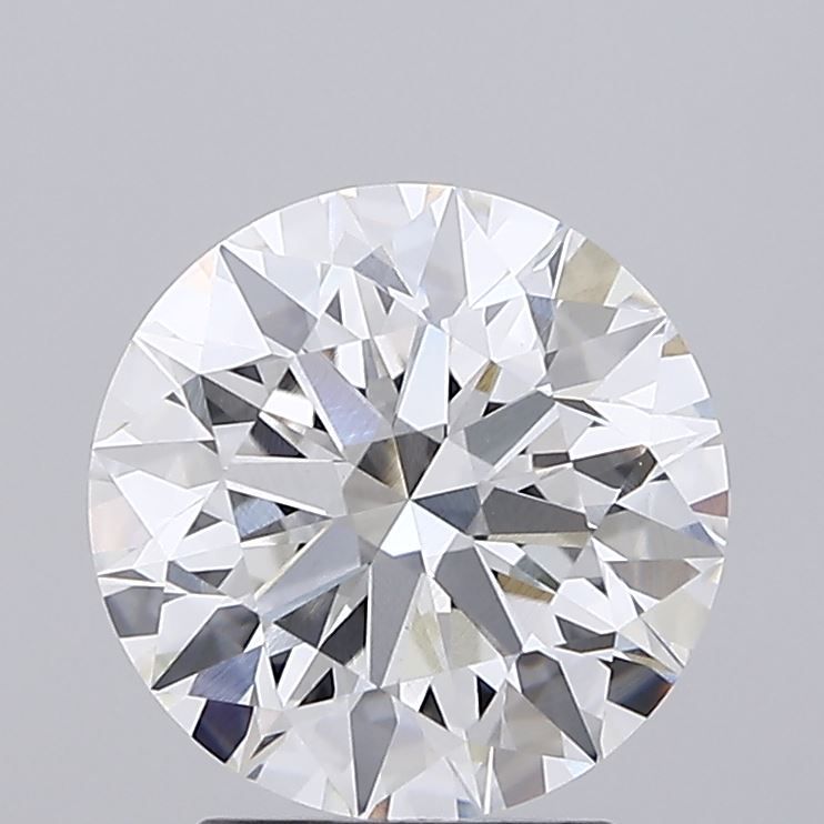 2.90 Carat F-VVS2 Round Lab Diamond