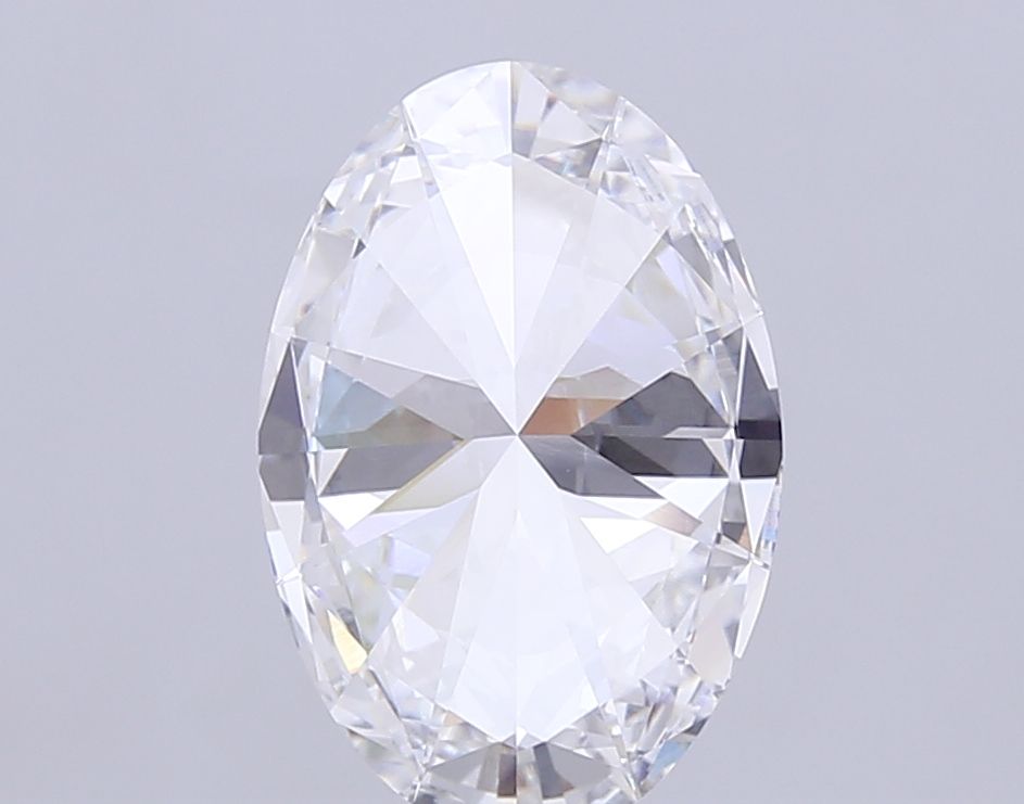 9.06 Carat D-VVS2 Oval Lab Diamond
