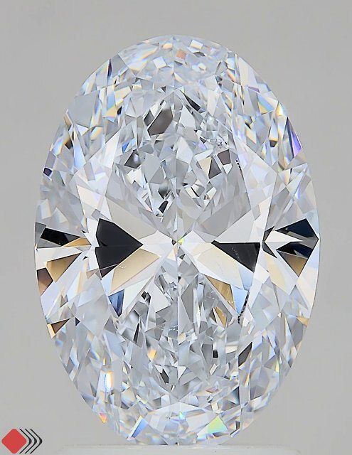 2.03 Carat F-VVS1 Oval Lab Diamond