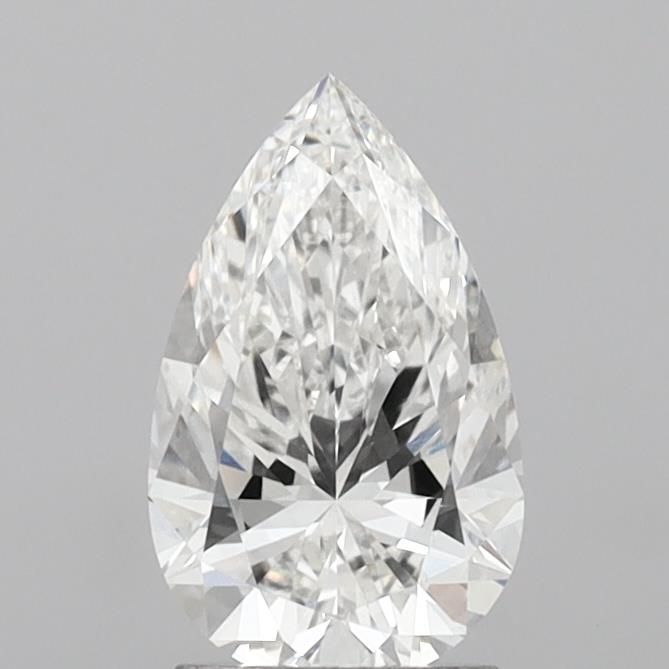 2.00 Carat F-VVS2 Pear Lab Diamond