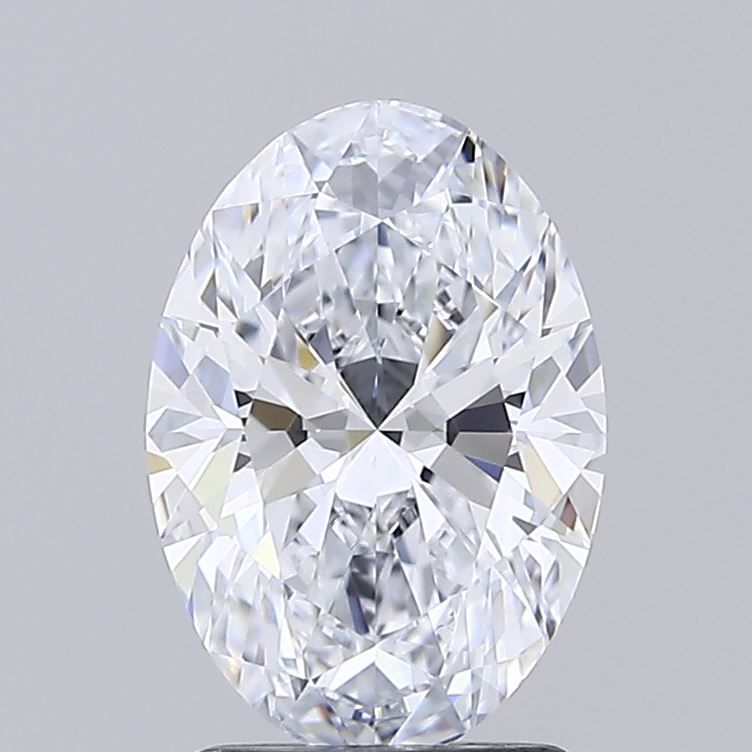 2.00 Carat F-VVS1 Oval Lab Diamond