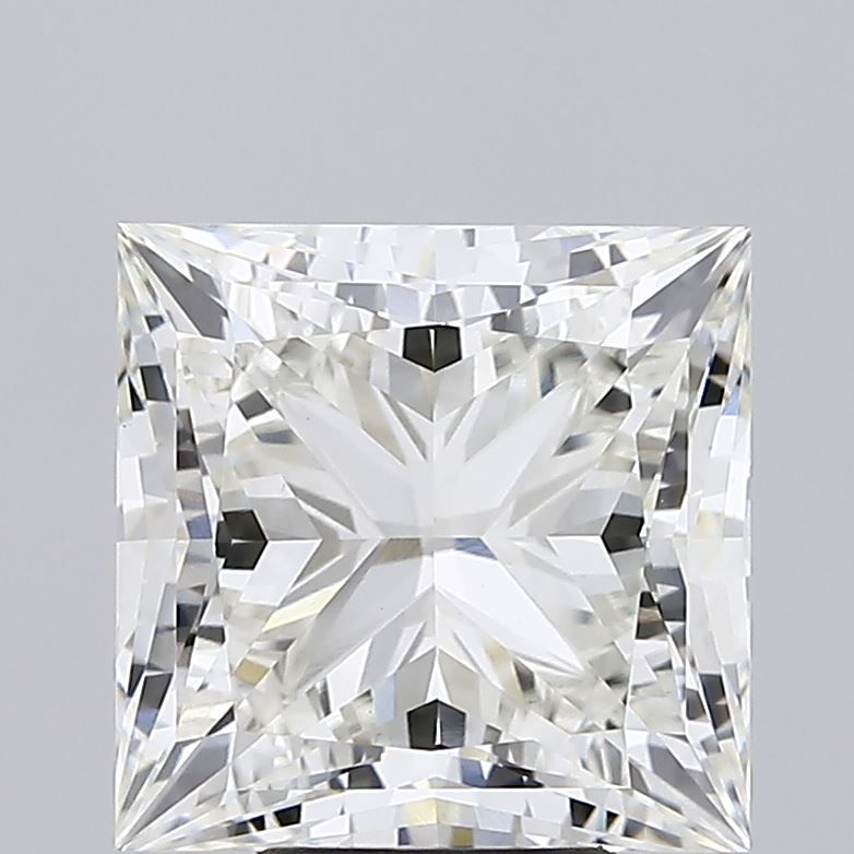 6.21 Carat G-VVS2 Princess Lab Diamond