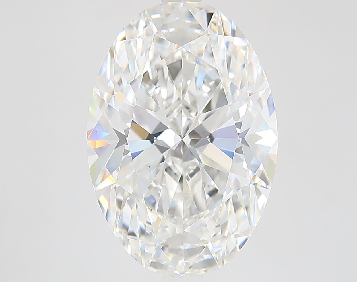5.59 Carat F-VS1 Oval Lab Diamond