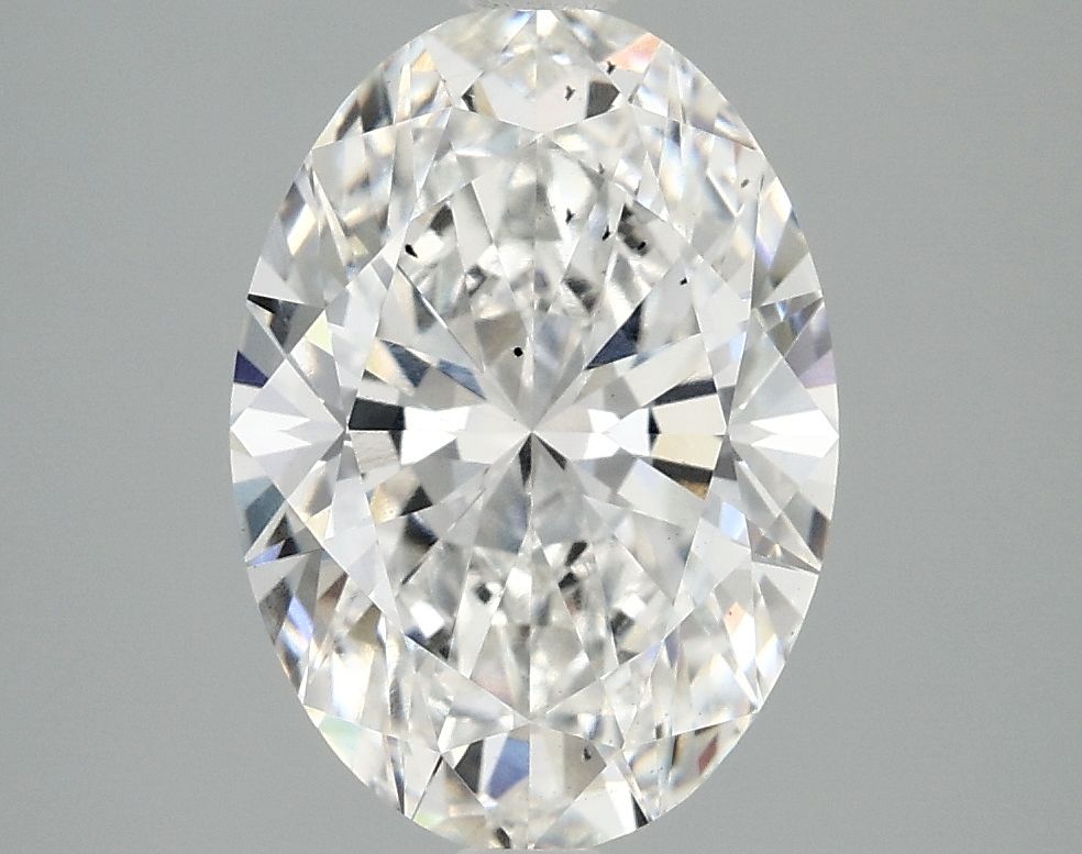 3.09 Carat E-SI1 Oval Lab Diamond