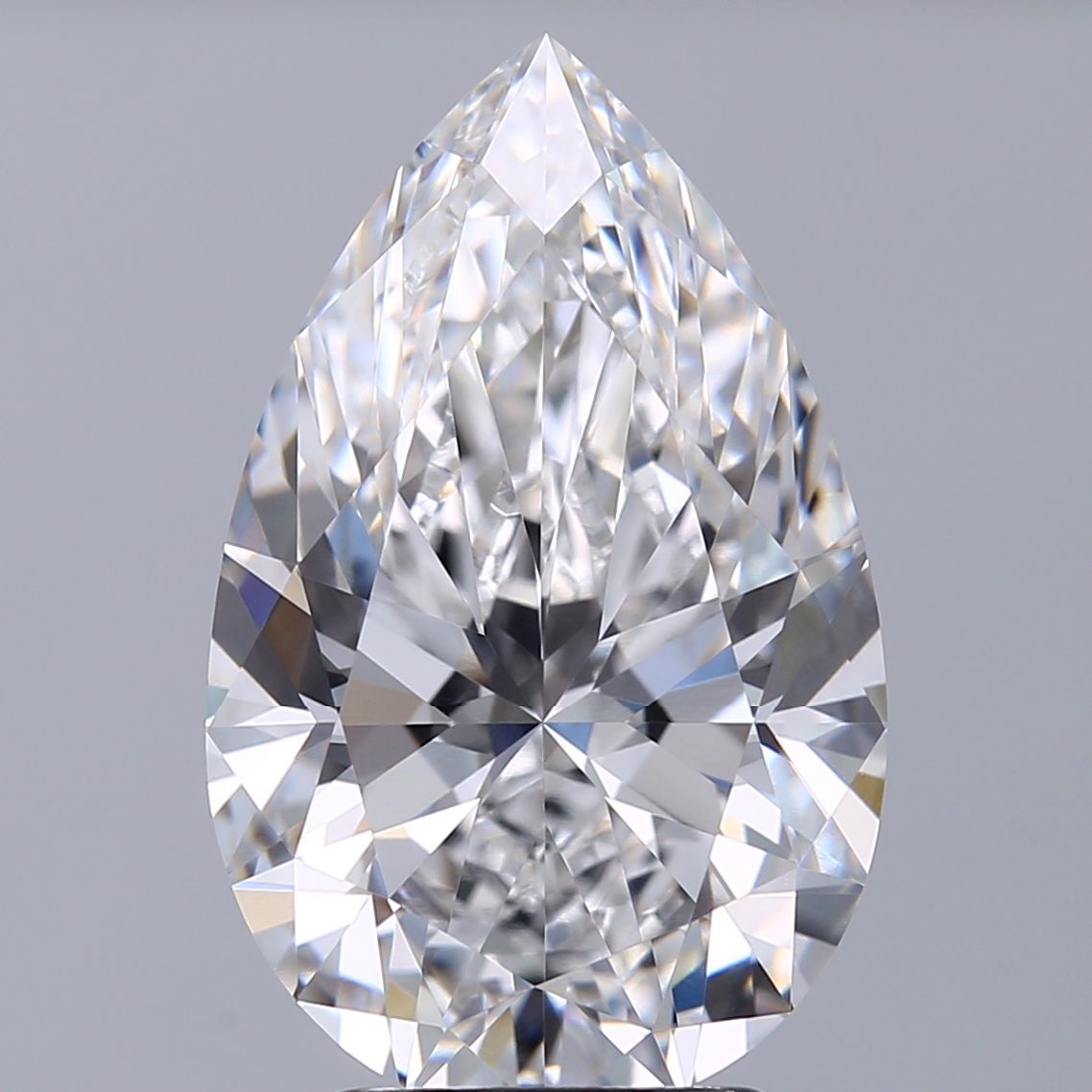 3.58 Carat E-VVS1 Pear Lab Diamond