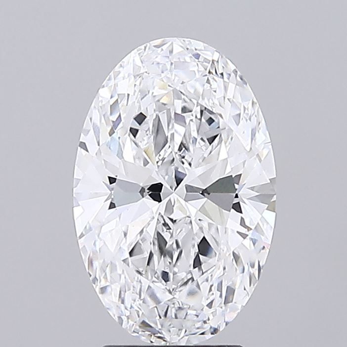 3.01 Carat D-VVS2 Oval Lab Diamond