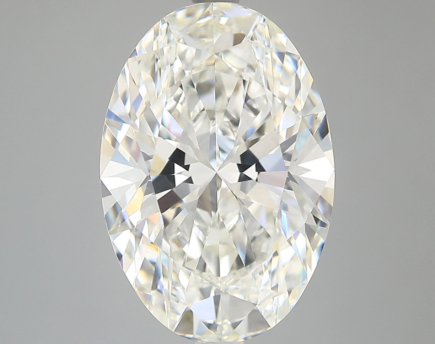 5.13 Carat G-VVS2 Oval Lab Diamond