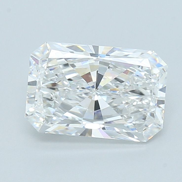 3.05 Carat E-VVS2 Radiant Lab Diamond