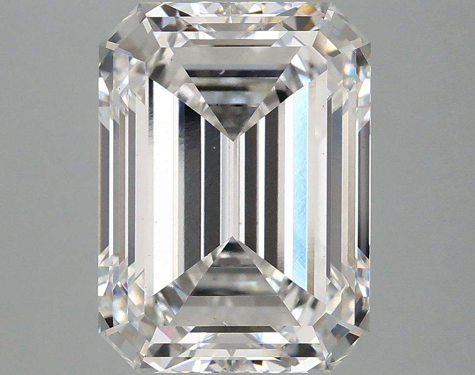 4.96 Carat F-VS2 Emerald Lab Diamond