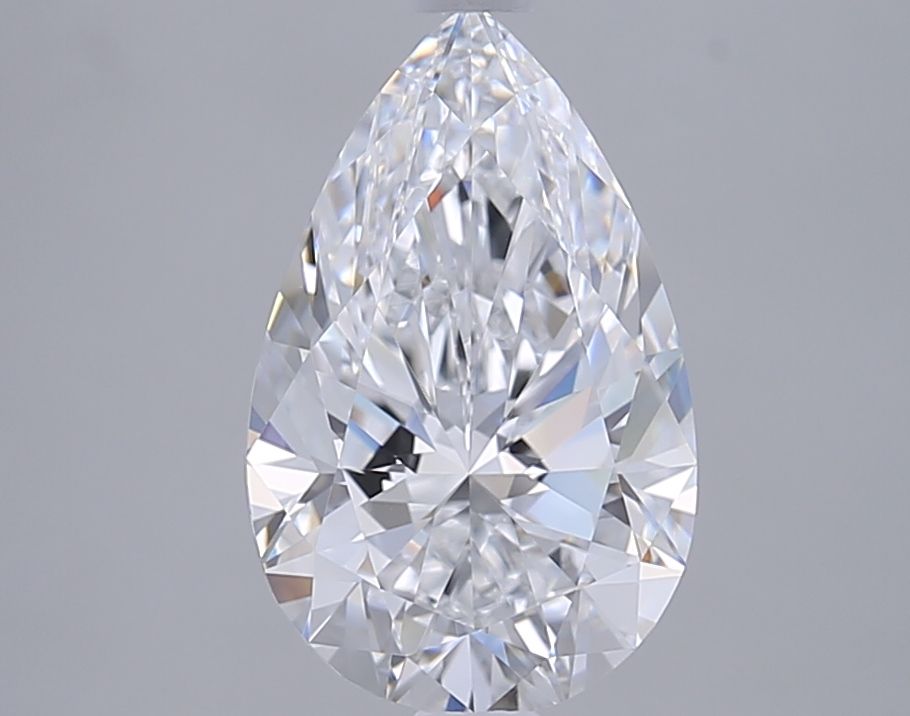 2.56 Carat E-VVS2 Pear Lab Diamond