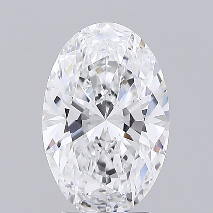 2.57 Carat D-VS1 Oval Lab Diamond