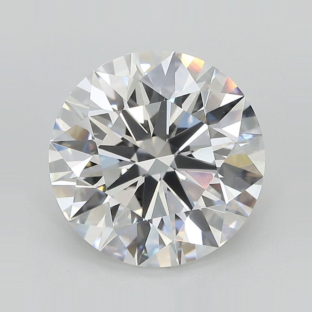 5.63 Carat E-VVS2 Round Lab Diamond