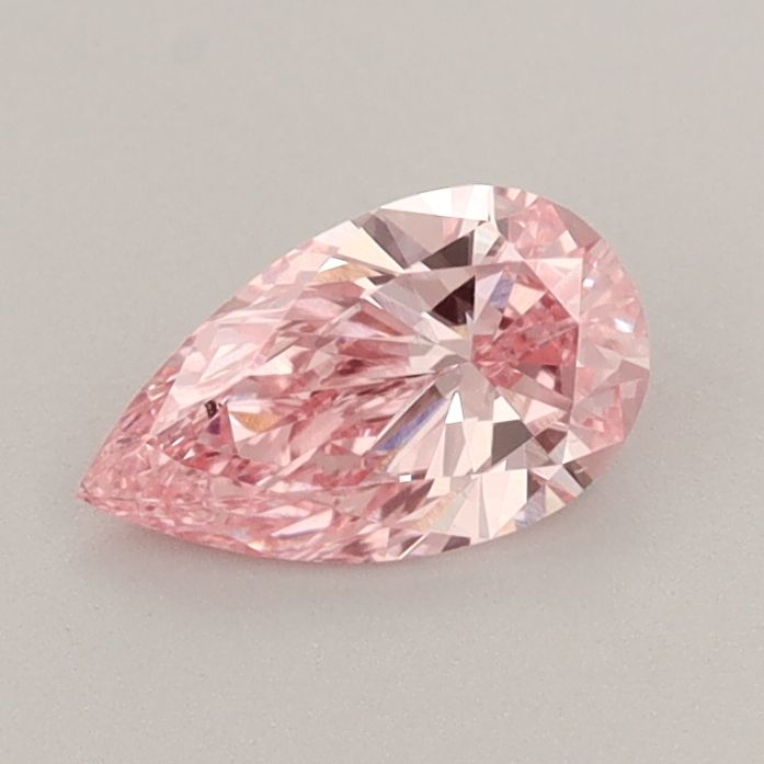 0.55 Carat Pear Cut Fancy Pink