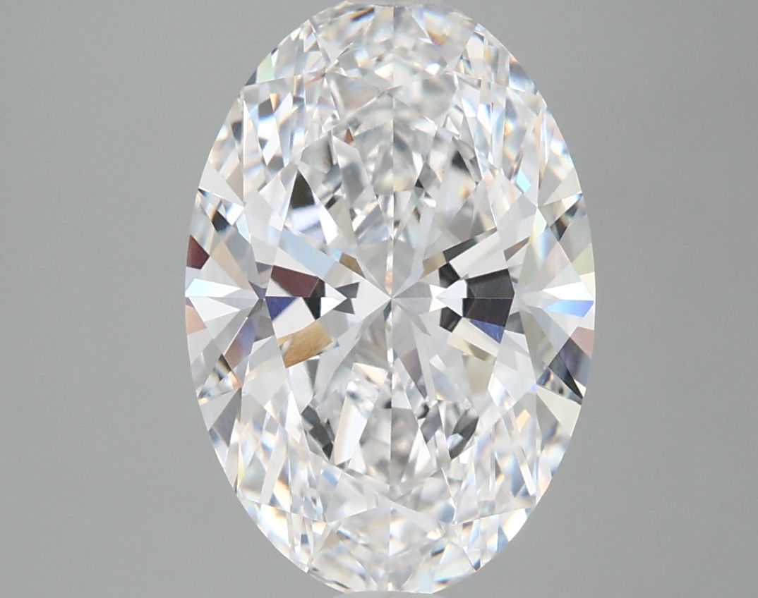3.89 Carat D-VVS2 Oval Lab Diamond