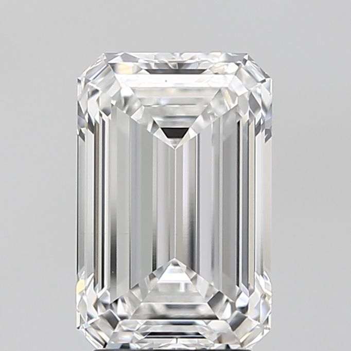 3.06 Carat E-VVS2 Emerald Lab Diamond