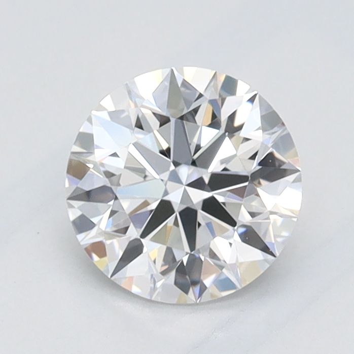 0.66 Carat D-IF Round Lab Diamond
