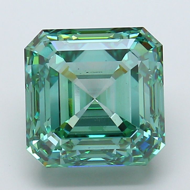 10.02 Carat Asscher Cut Fancy Green