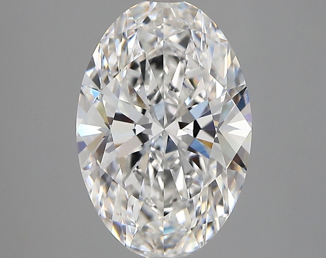 3.16 Carat E-VVS1 Oval Lab Diamond