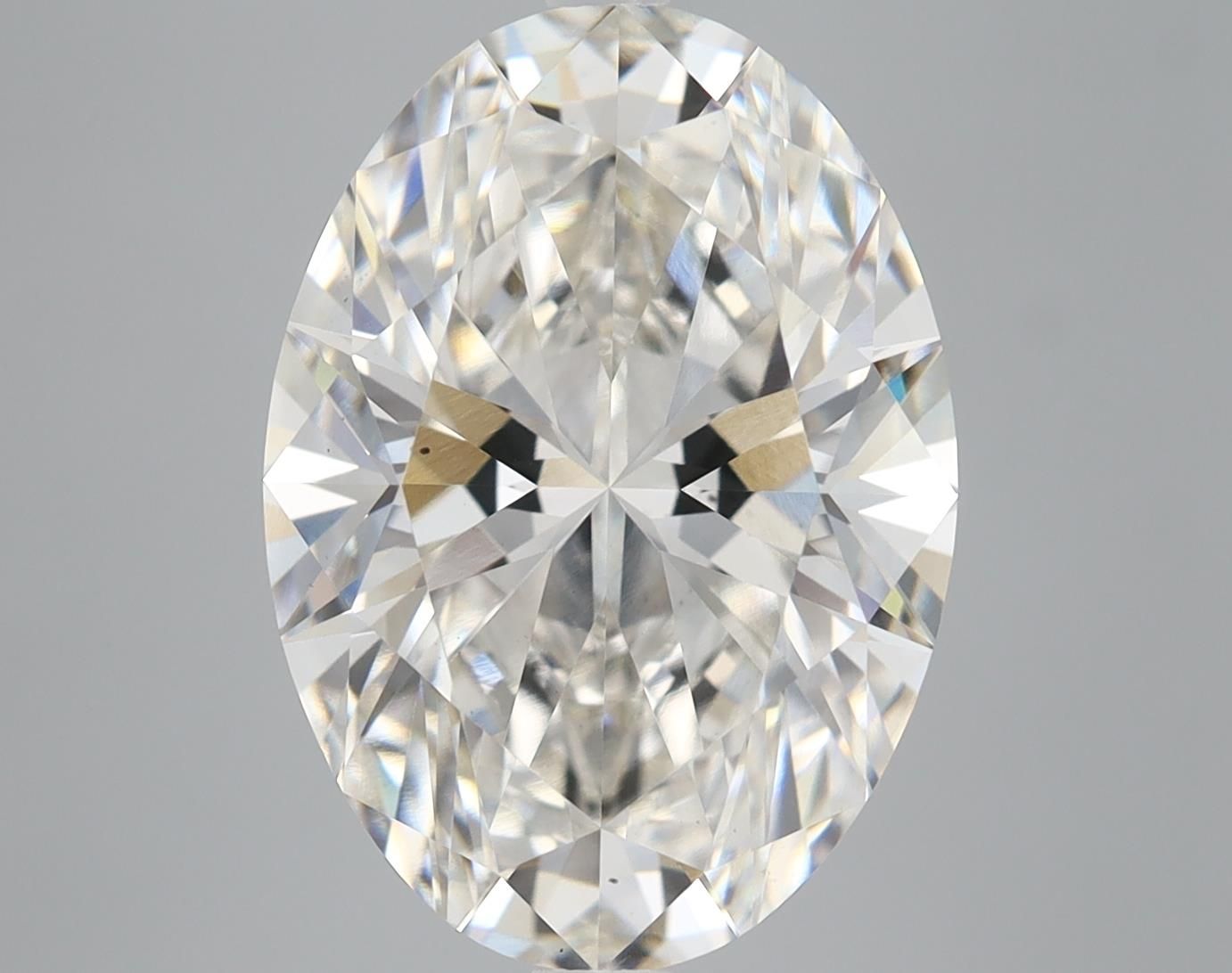 6.12 Carat H-VS1 Oval Lab Diamond