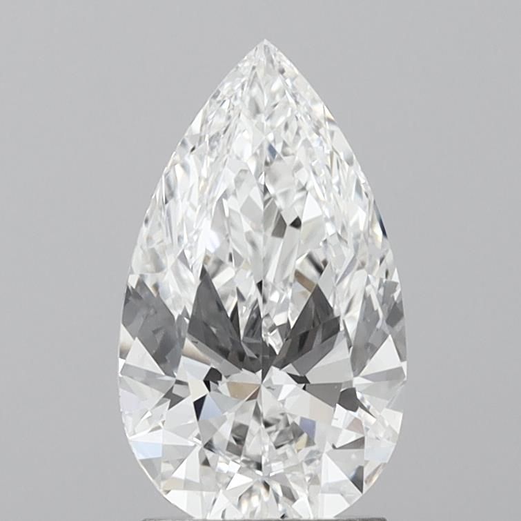 2.08 Carat D-VVS2 Pear Lab Diamond