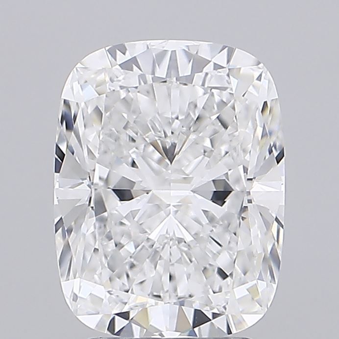3.39 Carat D-VVS1 Cushion Lab Diamond