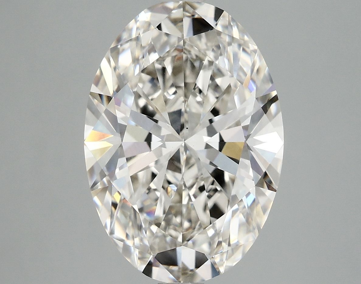 4.79 Carat H-VS1 Oval Lab Diamond