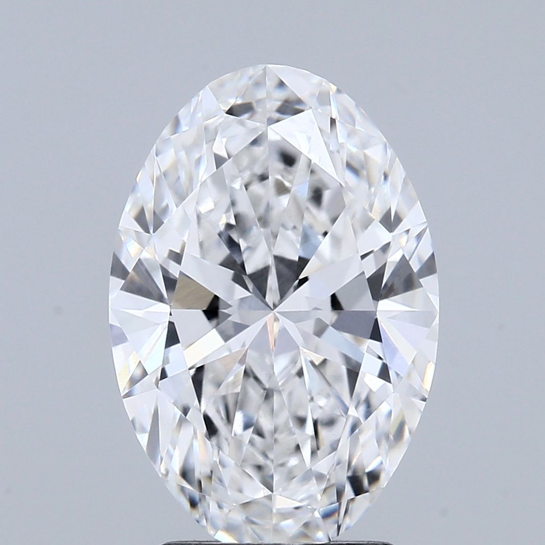 3.00 Carat E-VVS2 Oval Lab Diamond