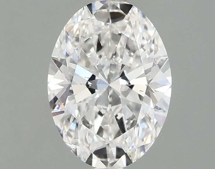 1.02 Carat D-SI1 Oval Lab Diamond
