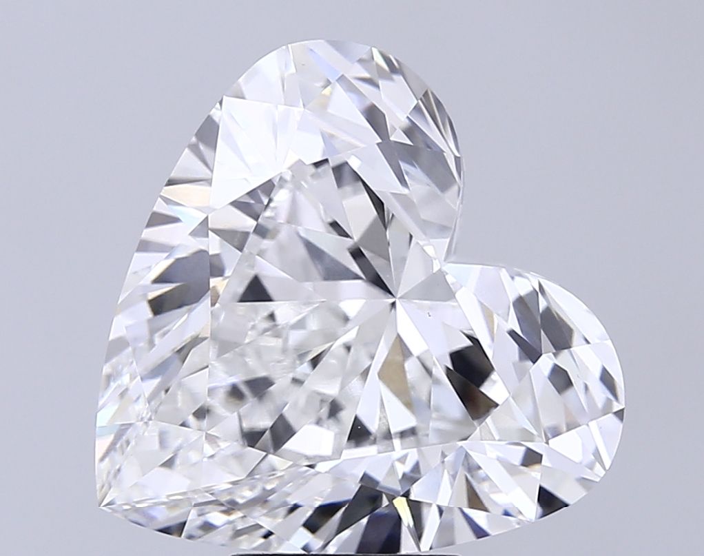 8.53 Carat E-VVS2 Heart Lab Diamond